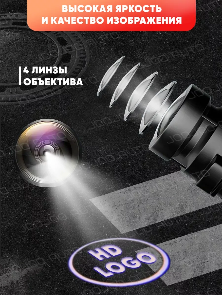 Joojoo Auto Volkswagen Kapılara Projeksiyonlu  Kapı Aydınlatması, 2 Adet. 199748927  --
