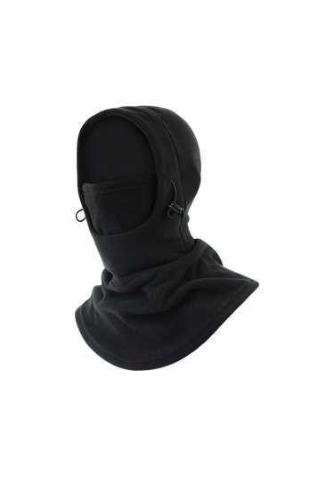 Suntek Kış Balaclava Termal Sıcak Hood Yürüyüş Siyah Siyah