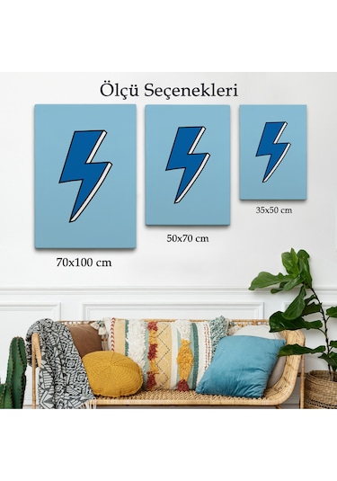 Çerçeveli Elektirik Enerji Simge Tablo-8052