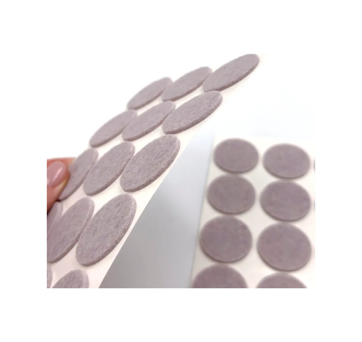 Hey Case Kendinden Yapışkanlı Yuvarlak Sandalye Ayağı Pedleri 78511333 Bej