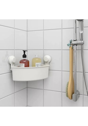 Ikea Tısken Tıskin Eğimli Vakumlu Raf 217055958 Beyaz
