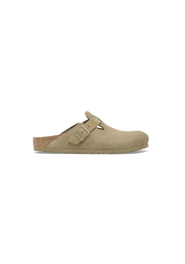 Birkenstock Bırkenstock Boston Leather Kadın Terlik 1025788 1025788 Shki Soluk Haki