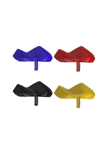 Sones Motosiklet Cep Telefonu Tutucu Güneş Ve Yağmur Koruması Genişletilmiş Deflektör Kanadı, Renk: Siyah