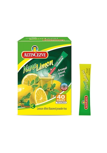 Altıncezve Nane Limon Aromalı Tek İçimlik İçecek Tozu 40 x 1.5 G