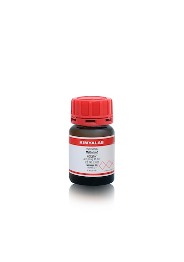 Kimyalab Metil Kırmızısı Toz 50g - Methyl Red Indicator