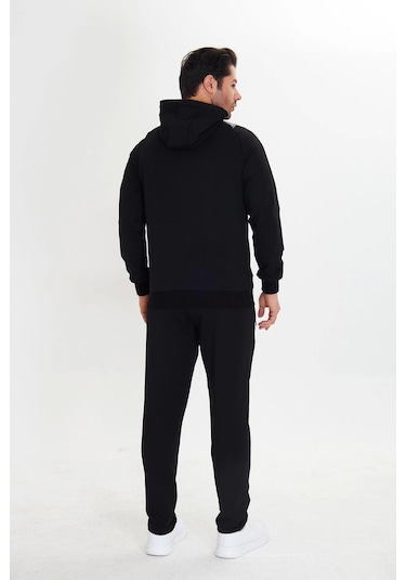 Moon Wear Fm 5745 Erkek Eşofman Takımı Siyah