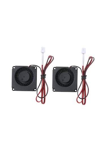 Dianziye Anet Et4/et4x/et4pro Ekstruder Soğutucu Fanı - 24v 0.06a 40x40x10mm, 2 Adet, 50cm Kablolu, 5000rpm, Yüksek Soğutma 2.5 M