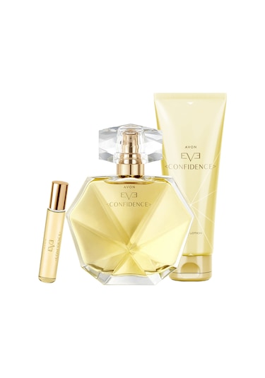 Eve Confidence 50 + 10 Kadın Parfüm Ve Vücut Losyounu Paketi Çiçek