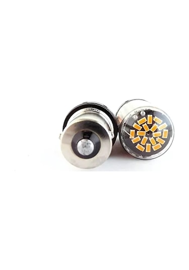 Oto Led Sinyal Ampulü 144 Led Turuncu