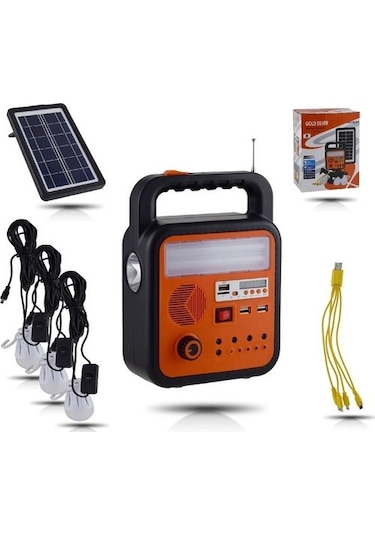 Gold Silver Gs 902p Güneş Enerjili Solar Aydınlatma