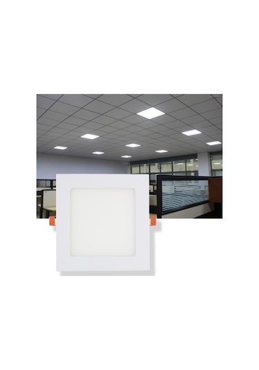 Maxled 12w Kare Sıva Altı Led Panel 3000k Günışığı