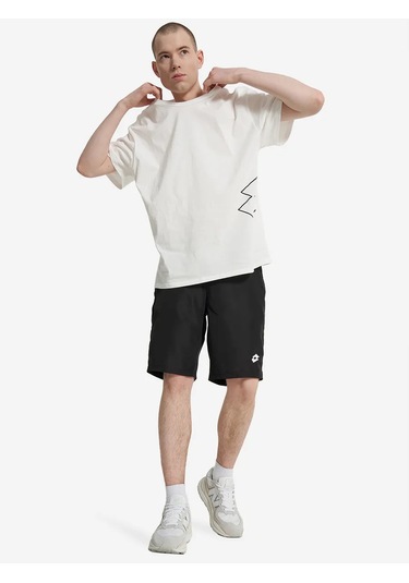 Lotto Erkek Oversize Lorenzo Tişört 363298476 Beyaz