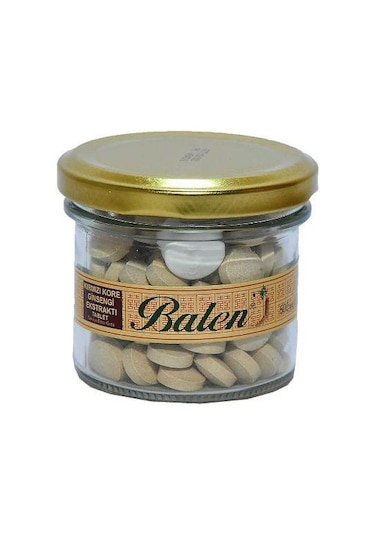 Balen Kırmızı Kore Ginseng Ekstraktı 600 MG 120 Tablet
