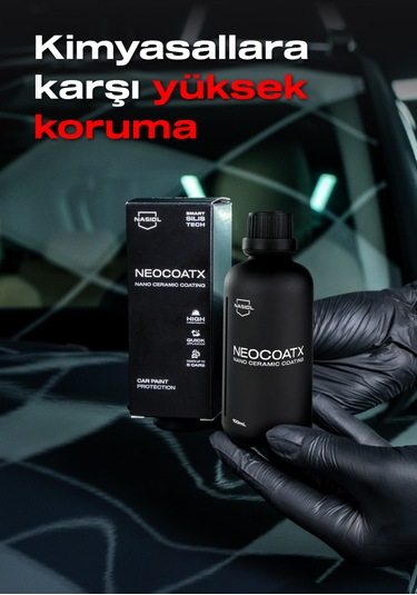 Nasiol Neocoatx Araç Nano Seramik Kaplama ve Boya Koruma 1 Yıl Dayanım 100 ML 5 Araca Kadar Kaplama