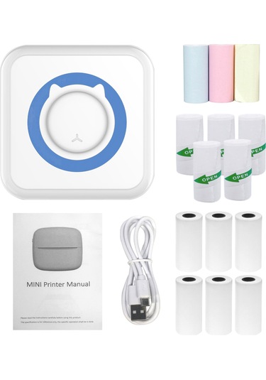 Os5291rbl-4 Hepsi Bir Arada Çok İşlevli Taşınabilir Fotoğraf Yazıcısı