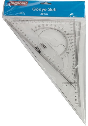 Bigpoint Gönye Seti 30 Cm X 24 Set