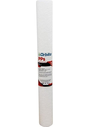 20 Inç 5 Mikron Spun Sediment Su Arıtma Filtresi