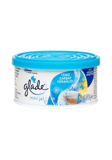 Glade Mini Jel Oda Kokusu Temiz Çarşaf Ferahlığı 70 G
