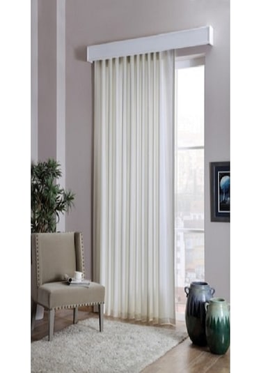 Taç Saten Güneşlik Perde-En:115 Cm; Boy: 200 Cm