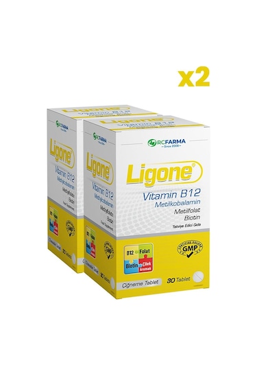 Ligone Vitamin B12 30 Çiğneme Tablet X2 Adet