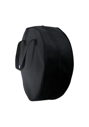 16 Inç Kablo Saklama Taşıma Çantası Taşıma Saplı Çift Siyah Siyah