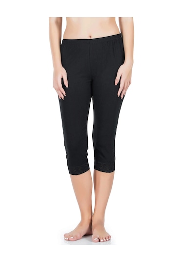 Derya Kurşun Şeritli Kısa Kadın Tayt 417 Beyaz