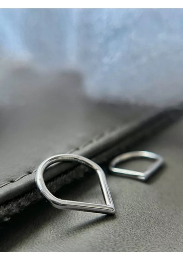 Hok's Love Bu Halka Akıllı Tıkırtı Dolaşma Septum Burun Kulak Piercingi. 190186172 Gri