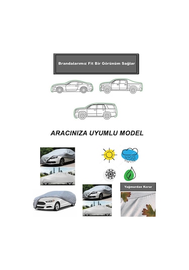 Bmw 24 Uyumlu Oto Branda - Su Geçirmez Araç Çadırı Sd1