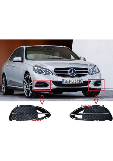Ön Tampon Izgarası Sol Kromlu W212 2013-