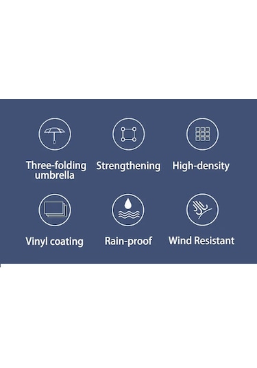 12 Telli Otomatik Şemsiye Siyah