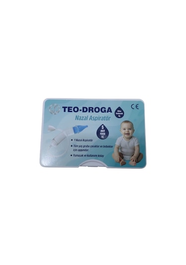 Teo-droga Nazal Aspiratör Seti -Ultra Yumuşak Uçlu 5 Yedek Uç