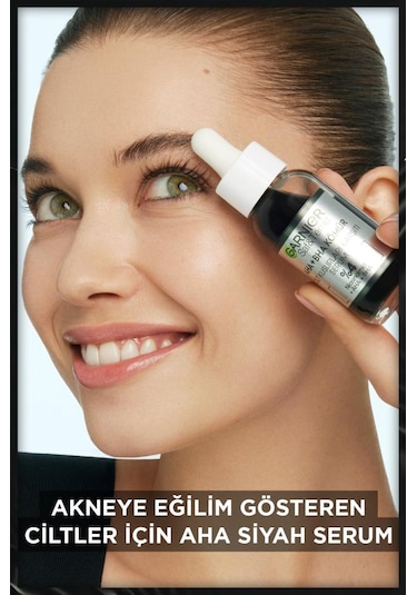 Garnier Aha Bha Cilt Kusurları Karşıtı Siyah Serum 30 ML