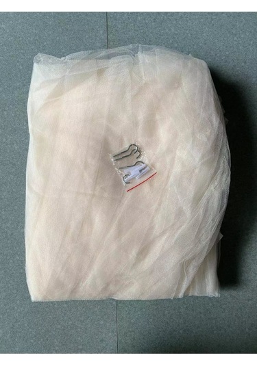 Ev İçi Kareden Dört Açılı Yüksek Pençereli Polyester Moskiton Kumaşı - Sarı, 190x210x240 Cm, Dayanıklı Ve Kolay Kullanım Sarı Sarı