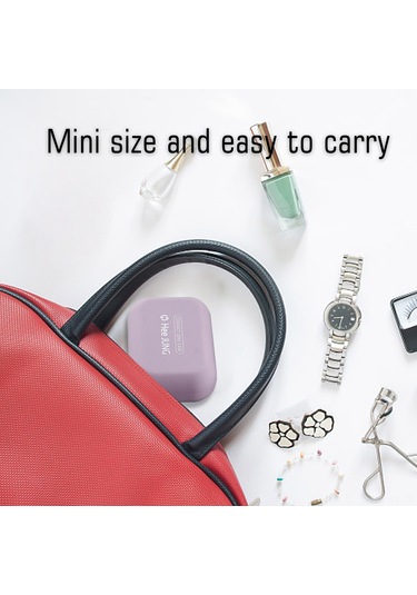 Shineyee Pratik Ve Şık Pembe Lens Kutusu - Yumuşak Kauçuk Kaplama, Gözlük Bakımı İçin İdeal