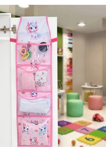 Okkey Anaokulu İçin Dolaplarda Cepler 324962903 Pembe