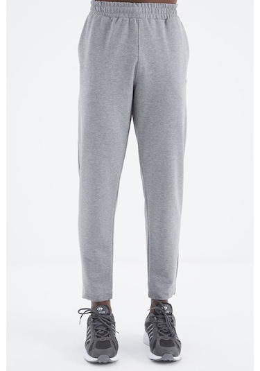 Tommy Life Rex Gri Melanj Basic Erkek Eşofman Takım - 85232 GRİ MELANJ