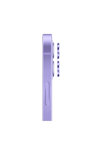 Safeus Safir Temperli Kamera Lens Koruyucu Apple Uyumlu iPhone 12 Ve Mini İle Mor