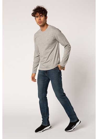 Vigoss Battal Erkek Sweatshırt B44221-03370 - Gri