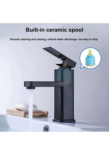 Maoyaya Soğuk-sıcak Karıştırma Batarya, Paslanmaz İnox Banyo Musluğu İnox