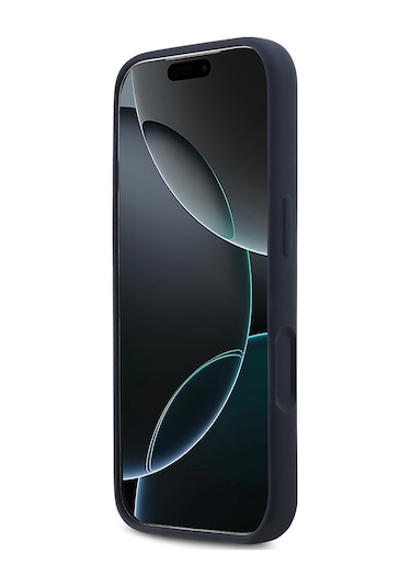 Apple Uyumlu iPhone 17 Pro Max  Kılıf Redbull Lisanslı M-safeli Kırmızı Halka Ve Logo Silikon Kapak Laciver Lacivert