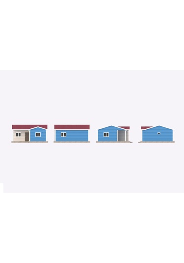 51 M² Prefabrik Ev