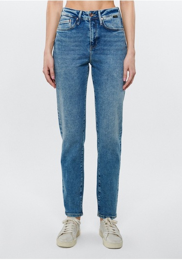 Mavi Cındy Gölgeli Mavi Gold Shape Jean Pantolon 100277 84421 Mavi