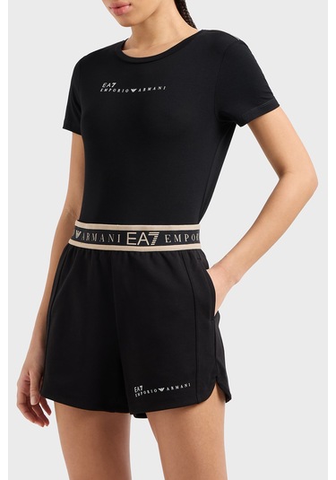 Ea7 Bayan Short 7w000280 Af12501 Uc001 Siyah Siyah