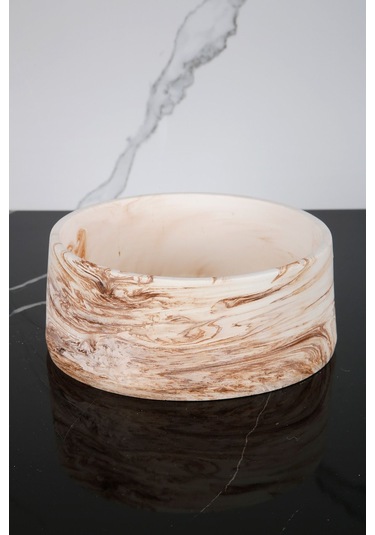 Betonmall Beton Havluluk Banyo Tuvalet Wc Çok Amaçlı Düzenleyici Tabak 20 Cm - Bej Kahverengi Bej Kahverengi