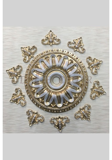 Diecor Dekoratif Polimer Mobilya, Duvar Ve Tavan Motifi Patina 12 Cm Model:xa49