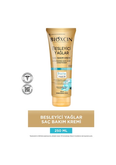 Bioxcin Besleyici Yağlar Bakım Saç Kremi 250 Ml - Sülfatsız, Kuru Ve Yıpranmış Saçlar Saç Dökülme Karşıtı
