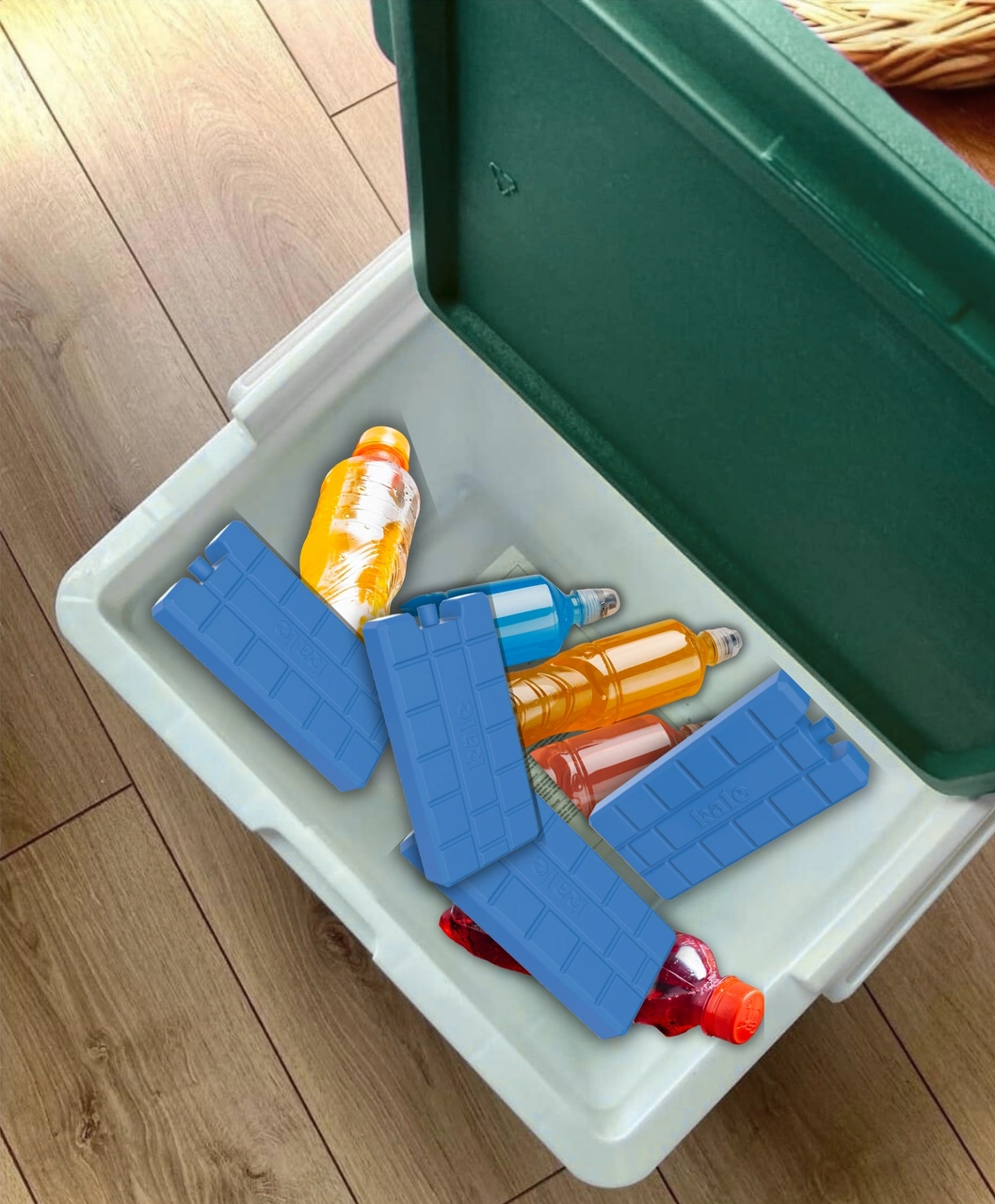 K-350 Buz Aküsü İce Pack - 8 Li Mavi