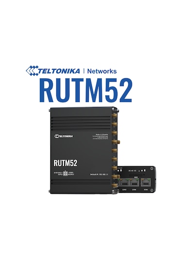 Teltonika Te-rutm52 Endüstriyel 5g Router