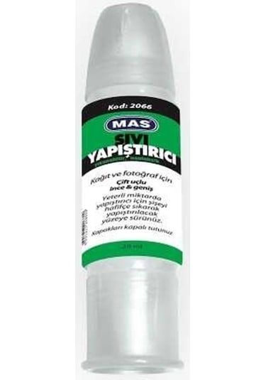 Mas Sıvı Yapıştırıcı Çift Uç 28 Ml
