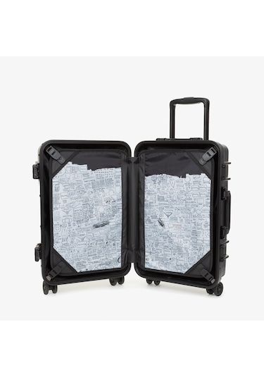 Eastpak X Basquiat R Case Spinner 55cm Unisex Beyaz Valiz Ek0a5bje4y51 Beyaz